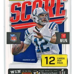 Best Pirce 🌟 NFL Panini 2016 Score Football Trading Card Pack [12 Cards] 🔔
