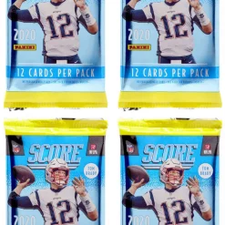 Best reviews of 👏 NFL Panini 2020 Score Football LOT of 4 Trading Card RETAIL Packs [12 Cards Per Pack] 😍