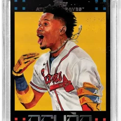 Flash Sale 👍 MLB Topps Project70 ⚾ Baseball 2007 Ronald Acuna Jr. Trading Card [#480, by acob Rochester] 🔥