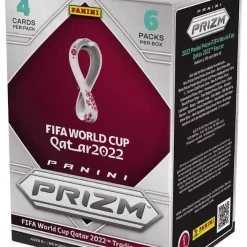Cheapest 😀 FIFA World Cup Prizm 2022 World Cup Soccer Trading Card Blaster Box [6 Packs] ⌛
