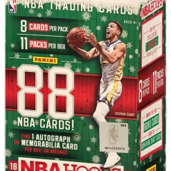 Budget 🔔 NBA Panini 2018-19 HOLIDAY Hoops 🏀 Basketball Trading Card BLASTER Box [11 Packs, 1 Autograph OR Memorabilia Card!] 🔥