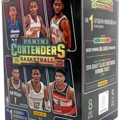 Brand new 🤩 NBA Panini 2019-20 Contenders 🏀 Basketball Trading Card BLASTER Box [5 Packs, 1 Autograph OR Memorabilia Card] 💯