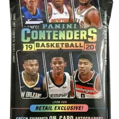 Coupon 💯 NBA Panini 2019-20 Contenders 🏀 Basketball Trading Card VALUE Pack [22 Cards!] ✔️