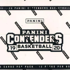 Flash Sale ❤️ NBA Panini 2019-20 Contenders 🏀 Basketball Trading Card VALUE Box [12 Packs] 🎉