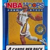 Best Pirce 🌟 NBA Panini 2019-20 Hoops Premium Stock 🏀 Basketball Trading Card Pack [4 Cards] ✨