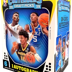 Cheap 🎉 NBA Panini 2019-20 Contenders Draft Picks 🏀 Basketball Trading Card BLASTER Box [7 Packs, 1 Autograph] 🥰