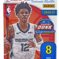 Best deal ✨ NBA Panini 2020-21 Hoops 🏀 Basketball Trading Card RETAIL Pack [8 Cards] 💯