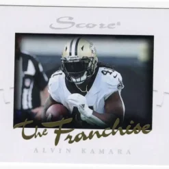 New 💯 NFL 2021 Panini Instant Score The Franchise Alvin Kamara F22 💯