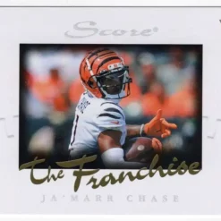 Top 10 ❤️ NFL 2021 Panini Instant Score The Franchise Ja'Marr Chase F7 [Rookie] 🤩