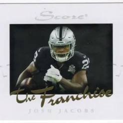 Hot Sale 👍 NFL 2021 Panini Instant Score The Franchise Josh Jacobs F25 ✨