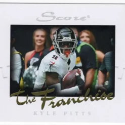 Cheapest 🛒 NFL 2021 Panini Instant Score The Franchise Kyle Pitts F2 [Rookie] 🎁