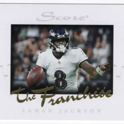 Discount ⌛ NFL 2021 Panini Instant Score The Franchise Lamar Jackson F3 ❤️