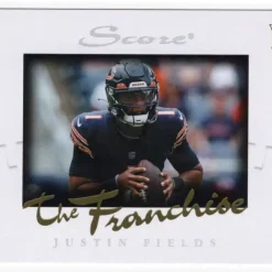 Brand new 👍 NFL 2021 Panini Instant Score The Franchise Justin Fields F6 [Rookie] 💯