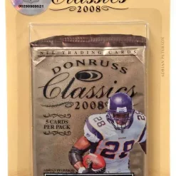 Best Pirce ⌛ NFL Panini 2008 Donruss Classics Football Trading Card Pack [5 Cards] 🛒