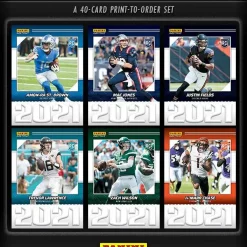 Wholesale 🌟 NFL 2021 Instant Year One Football Trading Card Set [40 Cards] 👏