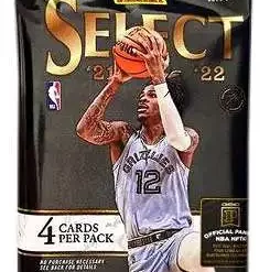 Best Pirce ✔️ NBA Panini 2021-22 Select 🏀 Basketball Trading Card BLASTER Pack [4 Cards] 🤩