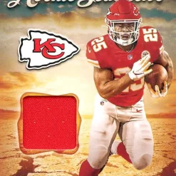 Top 10 🛒 NFL 2021 Panini Chronicles Playoff Momentum Clyde Edwards-Helaire Trading Card RS-21 [Rookie Card, Patch] 😉