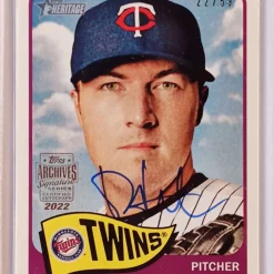 Best Sale 👍 MLB 2022 Topps Archives Signature Series Phil Hughes 22/59 Trading Card [Signed] 🔔