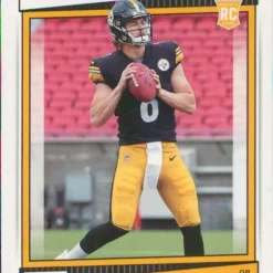 Best deal ❤️ NFL 2022 Panini Score Football Kenny Pickett Trading Card #301 [Rookie Card] 😀