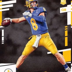Cheap 🔔 NFL 2022 Panini Prestige Football Kenny Pickett Trading Card #301 [Rookie Card] 😀