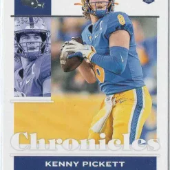 Best Sale 🌟 NFL Pittsburgh Panthers 2022 Panini Chronicles Draft Picks Kenny Pickett Trading Card #8 [Rookie Card] 🥰