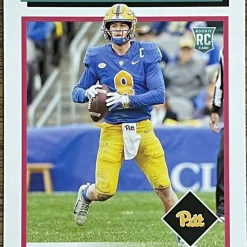 Brand new 🥰 NFL 2022 Panini Score Football Kenny Pickett Trading Card TB1 [1992 Throwback, Rookie Card] 👍