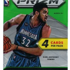 Best Pirce 🎉 NBA Panini 2016-17 Prizm 🏀 Basketball Trading Card Pack [4 Cards] 🎉