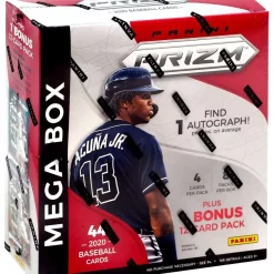 Best reviews of ⭐ MLB Panini 2020 Prizm ⚾ Baseball Trading Card MEGA Box [8 Packs + 1 Bonus Pack, 1 Autograph] ✨