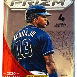 Cheap ⭐ MLB Panini 2020 Prizm ⚾ Baseball Trading Card MEGA Box Pack [4 Cards] 👍