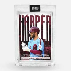 Wholesale 🛒 MLB Topps 2022 Project100 Bryce Harper Trading Card #14 [by Andre Power] 😍