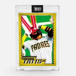Best deal 🛒 MLB Topps 2022 Project100 Fernando Tatis Jr. Trading Card #10 [by John Geiger] 🥰