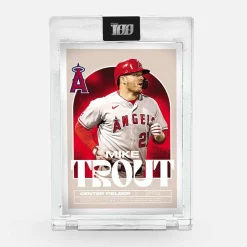 Best Sale 🔥 MLB Topps 2022 Project100 Mike Trout Trading Card #9 [by Andre Power] 🎁