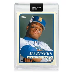 Top 10 🥰 MLB Topps Project 2020 ⚾ Baseball 1989 Ken Griffey Jr. Trading Card [#127, by Oldmanalan] 🥰