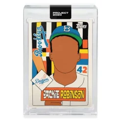Buy 💯 MLB Topps Project 2020 ⚾ Baseball 1952 Jackie Robinson Trading Card [#176, by Fucci] 🔔