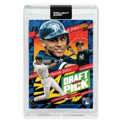 Discount 😉 MLB Topps Project 2020 ⚾ Baseball 1993 Derek Jeter Trading Card [#200, Tyson Beck] 🤩