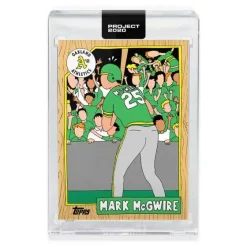 Wholesale 😀 MLB Topps Project 2020 ⚾ Baseball 1987 Mark McGwire Trading Card [#134, by Fucci] 🤩