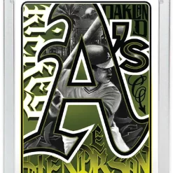 Budget 👍 MLB Topps Project 2020 ⚾ Baseball 1980 Rickey Henderson Trading Card [#153, by Mister Cartoon ] 🔥