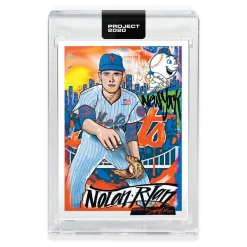 Outlet 💯 MLB Topps Project 2020 ⚾ Baseball 1969 Nolan Ryan Trading Card [#105, by King Saladeen] ⌛