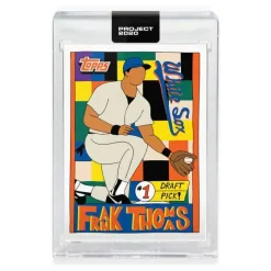 Cheapest 🛒 MLB Topps Project 2020 ⚾ Baseball 1990 Frank Thomas Trading Card [#96, by Fucci] 🥰