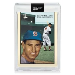 Coupon 👏 MLB Topps Project 2020 ⚾ Baseball 1954 Ted Williams Trading Card [#90, by Oldmanalan] 👏