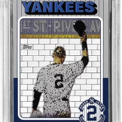 Best deal 🎉 MLB Topps Project70 ⚾ Baseball 1975 Derek Jeter Exclusive Trading Card [#29, by Jeff Staple] 🔥