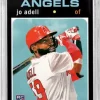 Cheapest 🥰 MLB Topps Project70 ⚾ Baseball 1971 Jo Adell Exclusive Trading Card [#32, by Jacob Rochester] ✔️