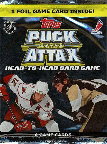 Discount ⭐ NHL Trading Card Game 2009 Puck Attax Hockey Booster Pack ⭐ 1 Discount ⭐ NHL Trading Card Game 2009 Puck Attax Hockey Booster Pack ⭐