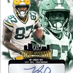 Discount 👍 NFL Green Bay Packers 2022 Week 3 Rookie Standout Football Romeo Doubs /308 AUTOGRAPHED Trading Card 🥰