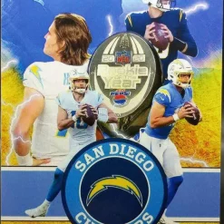 Best Pirce ✨ Rookie Gems Justin Herbert Trading Card #10 [Gold Limited Edition Rookie Card] 🛒