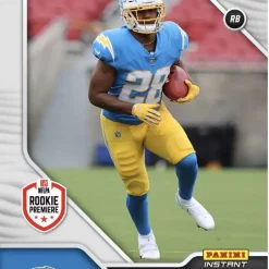 Outlet 🔔 NFL San Diego Chargers 2022 Instant RPS First Look Football Isaiah Spiller Trading Card FL34 [Rookie Card] ✔️