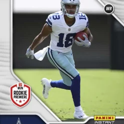 Promo 😍 NFL Dallas Cowboys 2022 Instant RPS First Look Football Jalen Tolbert Trading Card FL26 [Rookie Card] ✔️
