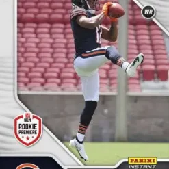 Cheapest 💯 NFL Chicago Bears 2022 Instant RPS First Look Football Velus Jones Jr Trading Card FL23 [Rookie Card] 🥰