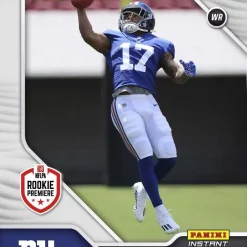 Wholesale 😀 NFL New York Giants 2022 Instant RPS First Look Football Wan'Dale Robinson Trading Card FL15 [Rookie Card] ⭐