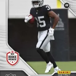 Cheap 🥰 NFL Oakland Raiders 2022 Instant RPS First Look Football Zamir White Trading Card FL33 [Rookie Card] 🧨